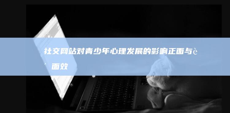 社交网站对青少年心理发展的影响：正面与负面效应的全面评估 (社交网站对青少年网民的心理影响)